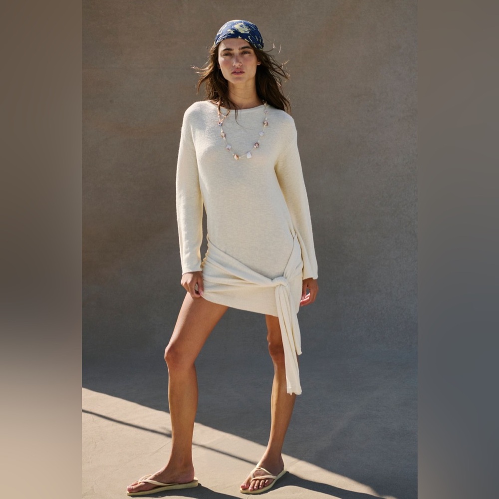 Free People Spencer Fine Gauge Mini Dress